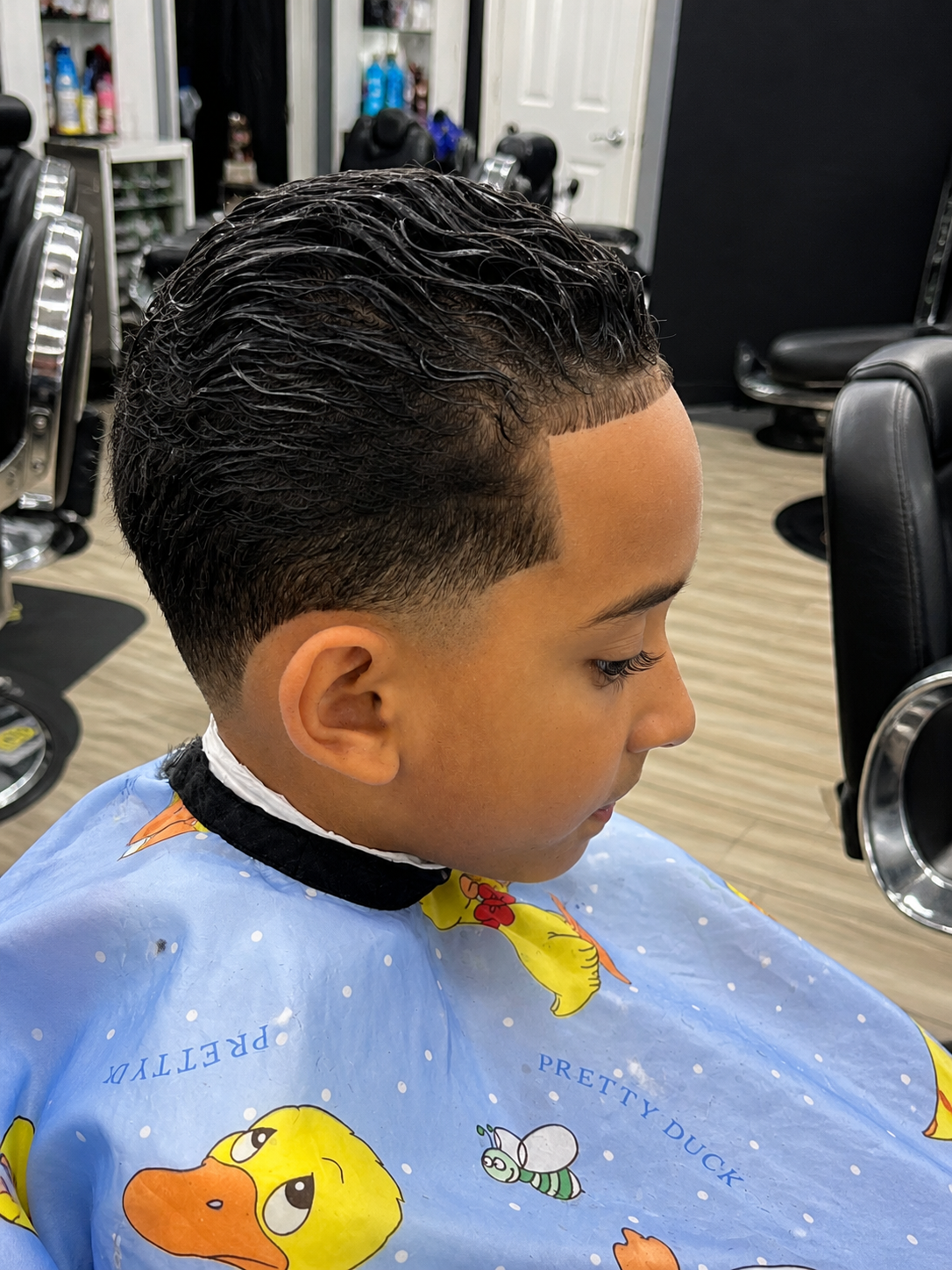 Fresh cut at Ariel & Mana
